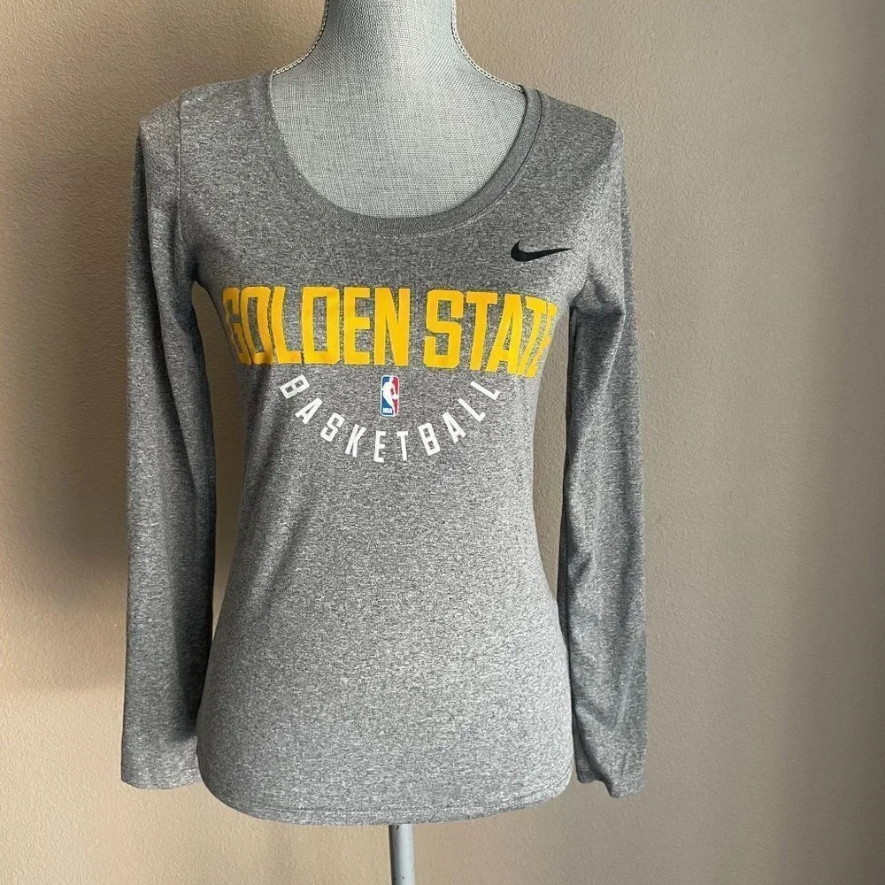 Nike Dri-Fit Golden State Long Sleeve Shirt XS
